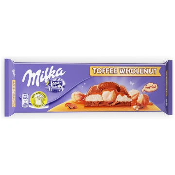 Šokolāde Milka Toffee Nuts , 300 g
