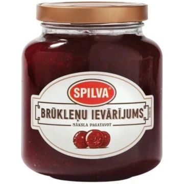 Brūkleņu ievārījums SPILVA, 380ml