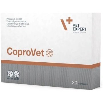 Papildbarība gremošanai VetExpert CoproVet, 30 tab