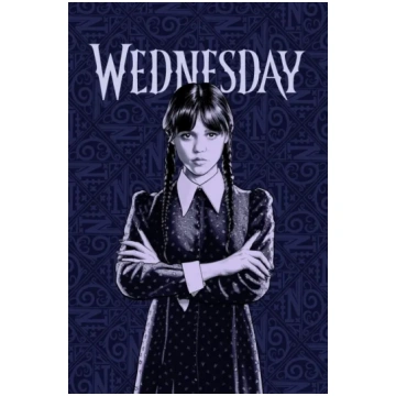 Wednesday flīsa pleds 100x150 violets JF24 Jerry F