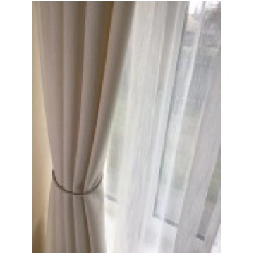 Nakts aizkaru audums lins (MILPA-KREM) Textulle