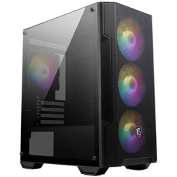 MSI PC Case | MAG FORGE M100A | Black | Micro ATX 
