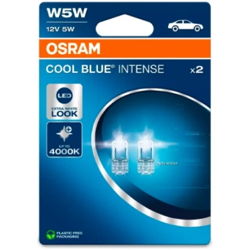 Halogēna W5W spuldze, COOL BLUE INTENSE (NEXT GEN)