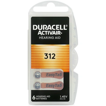 312 - 6BL DURACELL ACTIVAIR BATERIE.DO.APA.SLU. | 