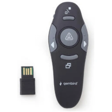 Gembird Wireless USB Presenter with laser pointer 