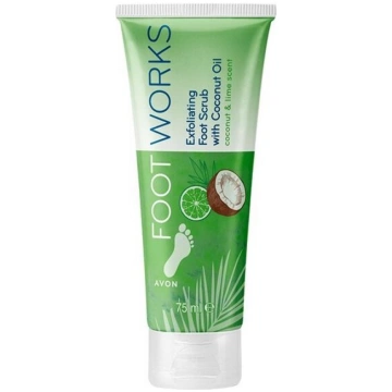 Eksfoliējošs skrubis pēdām Avon Footworks, 75 ml
