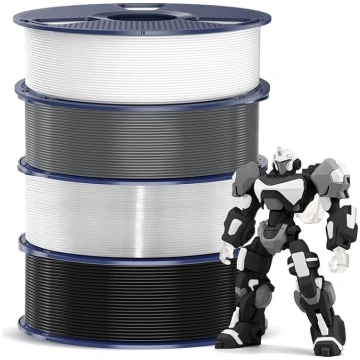 SUNLU 4 kg PETG filaments 4 mm, 3D printeru filame