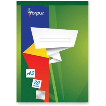 Notebook, removable pages, Forpus, A5/70, Squared 