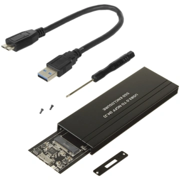 Maclean MCE582 SSD Case Adapter SSD M.2, NGFF, USB