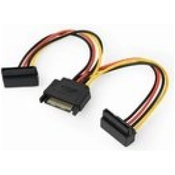 Gembird CABLE POWER SPLITTER SATA/0.15M CC-SATAM2F