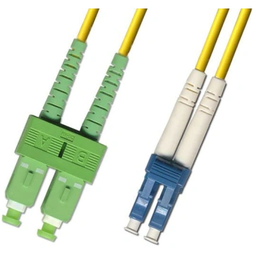 MicroConnect SC/APC-LC/UPC 1m OS2 Fibre Patch Cabl