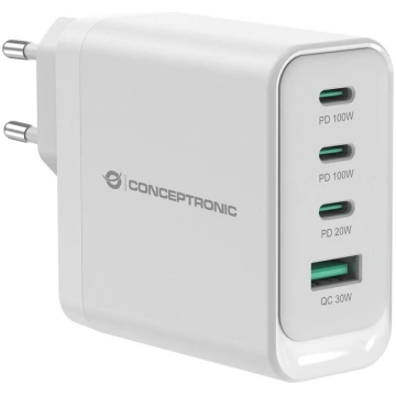 Conceptronic ALTHEA22W100 4-Port 100W GaN USB PD C