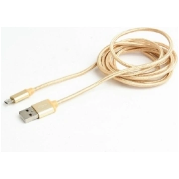 Gembird cotton braided micro USB cable 2.0 1.8M Go
