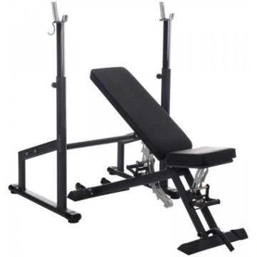 Taurus weight bench B900 incl. barbell rack Deluxe