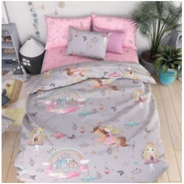 Vasilek Bedding Set Art.183792 Kokvilnas gūltas ve