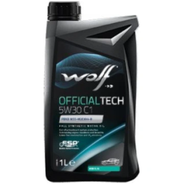 Wolf OFFICIALTECH 5W30 C1 1L ACEA C1-10,WSS-M2C934