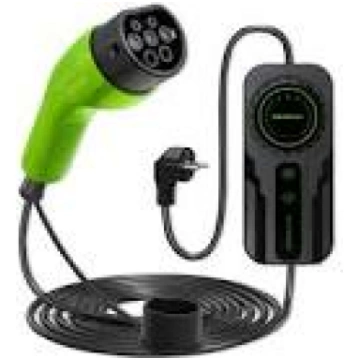 QOLTEC 52468 Mobile charger for EV 2in1 Type2 with