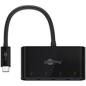 Goobay | 4-Port USB-C Multiport Adapter | 61073 | 