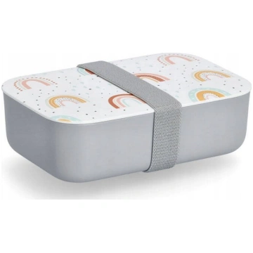 Zeller Plastikowy lunchbox RAINBOW 19 x 12 5 x 6 5