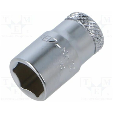 Socket: 6-angles; socket spanner; HEX 10mm; 1/4"; 