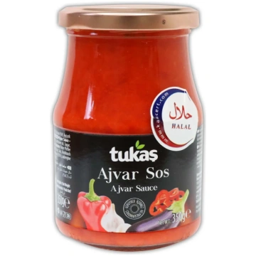 Konservi | Mērces - Tukaş ajvar mērce 350g Tukas