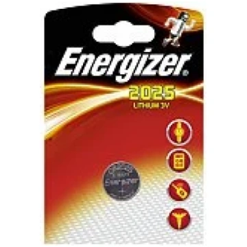 Energizer Lithium button celles 3V (CR2025), 1-pac