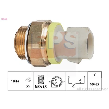 Termoslēdzis, Radiatora ventilators EPS 1.850.280