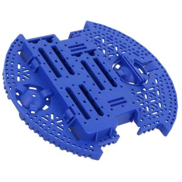 Chassis; blue; Kit: Romi chassis; 165mm; POLOLU Ro