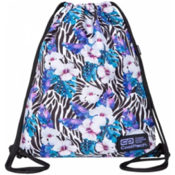 Shoe bag CoolPack Solo Flower Zebra C72262 5907620