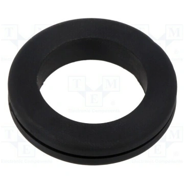 Grommet; Ømount.hole: 31.5mm; Øhole: 24.6mm; black