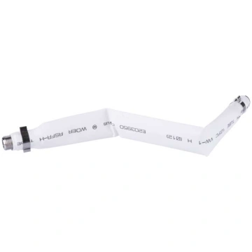 TV savienotājkabelis plakans RG6 22cm (logiem, dur