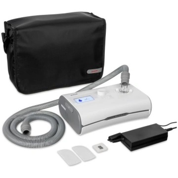 Miega apnojas iekārta CPAP/Auto CPAP ar iebūvētu m