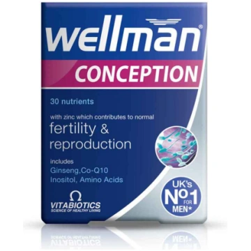 WELLMAN Conception tabletes N30 Vitabiotics