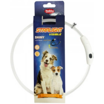 Nobby LED light ring "SHINY" - kaklasiksna suņiem,