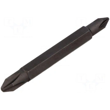 Screwdriver bit | Phillips | PH1,PH2 | 1/4" | Over