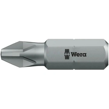 Screwdriver bit; Phillips; PH4; 1/4"; Overall len: