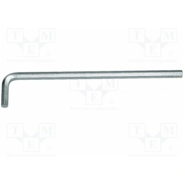 Wrench: hex key; HEX 2mm; Overall len: 102mm; tool