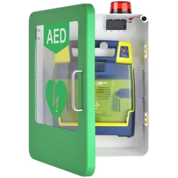 AED defibrilatora glabāšanas skapis, sienas plastm