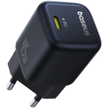 Wall Charger Baseus PicoGo 45W 3A 1 x USB-C Black 
