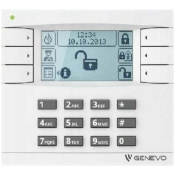 Genevo PRiMA LCD WH-WH Manipulator LCD do central 