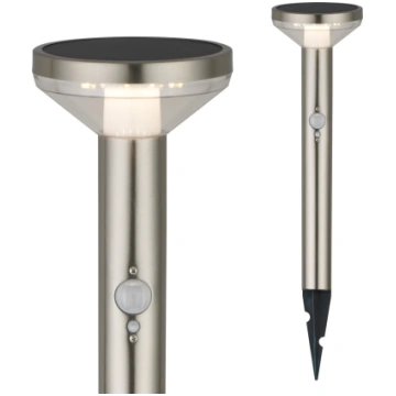 Maclean MCE465 C/M LED solārā lampa ar sensoru, 3 