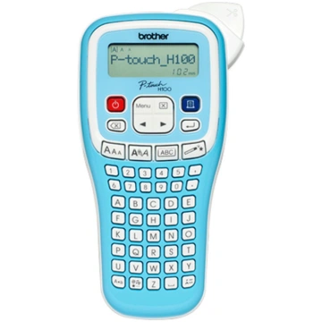 Brother PT-H100 label printer, blue