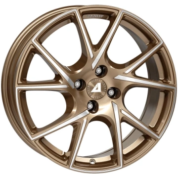 17"" 4x108 Alutec ADX.01 metallic-bronze frontpoli