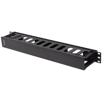 LANBERG 19" Cable Management, 1U, Type A, Plastic