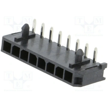 Connector: wire-board; socket; male; PIN: 8; Micro