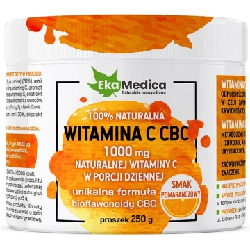 EKAMEDICA dabīgais C vitamīns CBC (250 g)