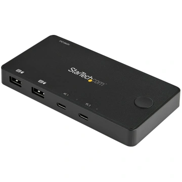 Startech 2 Port USB C KVM Switch, 4K 60Hz HDMI, Co