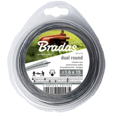 Trimmera aukla RIPPER DUAL, BRADAS, ZRO3015B, apaļ
