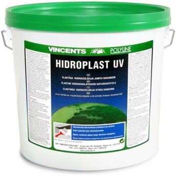 HIDROPLAST UV Jumtu Hidroizolācija 23kg Fasējums 2