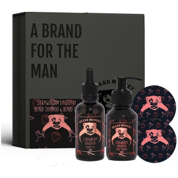 Beard Monkey - Beard Kit Strawberry Daiquiri - izm